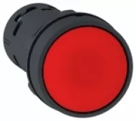 Кнопка с пружинным возвратом красная 1НО + 1НЗ, серия XB7