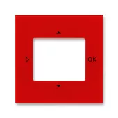 ABB Levit красный Накладка для таймера с малой выдержкой времени и комнатного датчика CO₂