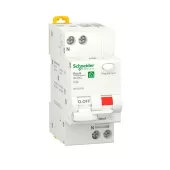 Автоматический выключатель дифференциального тока (АВДТ) Schneider Electric Resi9, 32A, 30mA, тип AC, кривая отключения C, 2 полюса, 6kA, электро-механического типа, ширина 2 модуля DIN