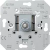 Светорегулятор поворотно-нажимной Gira ClassiX для ламп накаливания 230в и электронных трансформаторов 12в, без нейтрали, бронза