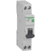 Автоматический выключатель дифференциального тока (АВДТ) Schneider Electric Easy9, 32A, 30mA, тип AC, кривая отключения C, 2 полюса, 4,5kA, электронного типа, ширина 1 модуль DIN