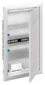 Abb STJ Шкаф мультимедийный с дверью с вентиляционными отверстиями и DIN-рейкой UK630MV (3 ряда)