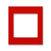 ABB Levit красный Сменная панель промежуточная на многопостовую рамку