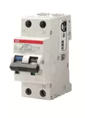 Автоматический выключатель дифференциального тока (АВДТ) ABB DS201 L new, 16A, 30mA, тип AC, кривая отключения C, 2 полюса, 4,5kA, электро-механического типа, ширина 2 модуля DIN
