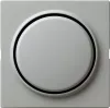 Кнопка звонка одноклавишная (1н.о.) Gira S-Color, на клеммах, серый