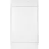 Пластиковый щиток на 72 модуля (4х18) Legrand Practibox S для встраиваемого монтажа в твёрдые стены, цвет двери белый