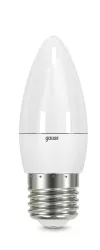 Лампа Gauss Black Свеча 9.5W 890lm 3000К E27 LED 220V