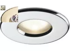 Leonardo Beauty Light Светильник встраиваемый, D80mm, GU5.3 max 20W или LED, цвет золото, лампа и тр