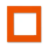ABB Levit оранжевый Сменная панель внешняя на многопостовую рамку