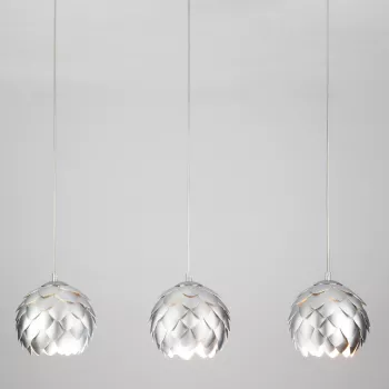 Bogate's Подвесной светильник 304/3 серебро / хром