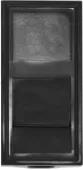 Розетка компьютерная на 1 модуль Donel UTP RJ45 Cat.6, черный