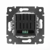Светорегулятор поворотный Legrand Valena для ламп накаливания 230в и обмоточных трансформаторов 12в, без нейтрали, белый
