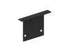 Боковая заглушка для профиля L18502.Цвет:Черный. RAL9005