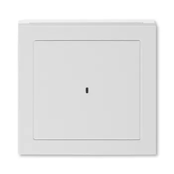 ABB Levit серый / белый Накладка для выключателя карточного