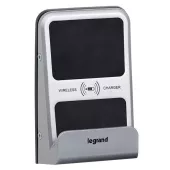 ЗАРЯДНОЕ БЕСПРОВОДНОЕ УСТРОЙСТВО стандарта Qi 1А IP66, 077599, Mosaic Legrand