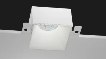 Donolux Click-Click Светильник встраиваемый, MR16, LED, GU10, IP20, Матовый белый (RAL9003), W74.5 L