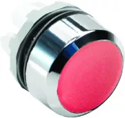 Кнопка MP1-20R красная (только корпус) без подсветки без фиксации