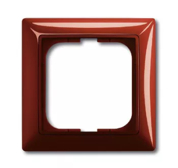Abb BJB Рамка 1-постовая, серия Basic 55, цвет foyer-red