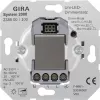 Светорегулятор клавишный Gira System 55 универсальный (в т.ч. для led и клл), без нейтрали / с нейтралью, белый глянцевый