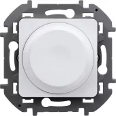Светорегулятор универсальный поворотно-нажимной Legrand Inspiria для скрытого монтажа, цвет - белый