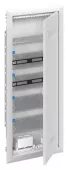 Abb STJ Шкаф мультимедийный с дверью с вентиляционными отверстиями и DIN-рейкой UK650MV (5 рядов)