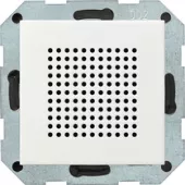 Gira Sys55 Дополнительный динамик для радиоприемника скрытого монтажа в функцией RDS, глянцевый белы