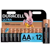 Duracell Батарейка алкалиновая AA LR6/MX1500 Ultra Power 1.5v (блистер 12 шт.)