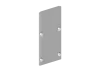 Боковая заглушка для профиля L18515 Цвет:Анодированное серебо