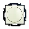 Светорегулятор поворотно-нажимной ABB Basic55 для ламп накаливания 230в и галогеновых ламп 220в, без нейтрали, chalet-белый