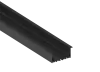 Встраиваемый алюминиевый профиль 85х35х2000 мм. Цвет: Черный. RAL9005