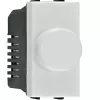 Светорегулятор поворотный ABB Zenit для ламп накаливания 230в и галогеновых ламп 220в, без нейтрали, белый