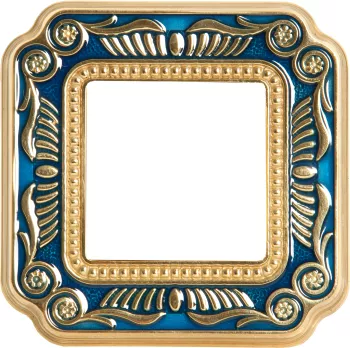 Рамка Fede Firenze на 1 пост, blue sapphire