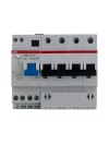 Автоматический выключатель дифференциального тока (АВДТ) ABB DS204, 10A, 30mA, тип AC, кривая отключения B, 4 полюса, 6kA, электро-механического типа, ширина 8 модулей DIN