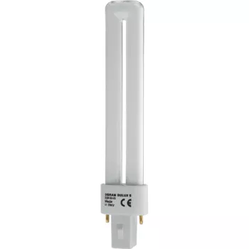 DULUX S 9W/830 (теплый белый) G23 10X1 - лампа люминесцентная, Osram