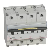 Автоматический выключатель Legrand DX3, 4 полюса, 80A, тип C, 16kA