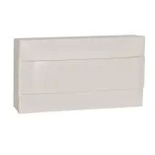 Пластиковый щиток на 18 модулей Legrand Practibox S для накладного монтажа, цвет двери белый