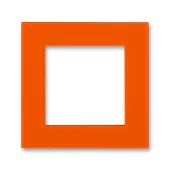 ABB Levit оранжевый Сменная панель на рамку 1 пост
