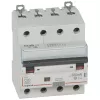 Автоматический выключатель дифференциального тока (АВДТ) Legrand DX3, 20A, 300mA, тип AC, кривая отключения C, 4 полюса, 6kA, электро-механического типа, ширина 4 модуля DIN