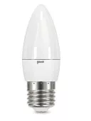 Лампа светодиодная Gauss LED свеча 3W E27 2700K 37x102mm 220V