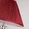 Eurosvet Классическая настольная лампа 008/1T бордовый