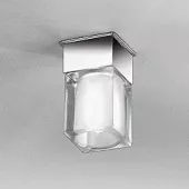 LineaLight Bathroom&MuchMore светильник потолочный 1хG9 40W хром/бело-прозр. стекло