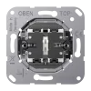 Механизм серии LS1912 двухклавишный, кнопочного типа, крепление винтами, без монтажных лапок K535EU Jung