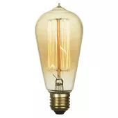 Lussole Лампа накаливания Loft E27 60Вт Led 2100K 360 lumen d64 h164 GF-E-764