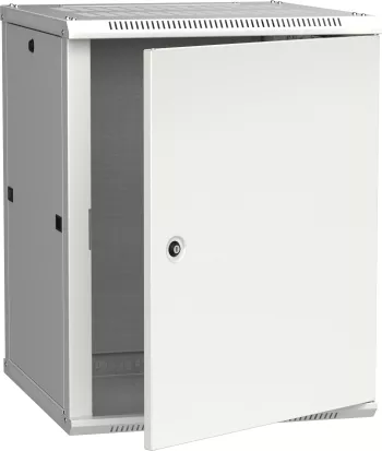 ITK Шкаф LINEA W 15U 600x600 мм дверь металл, RAL7035