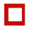 ABB Levit красный Сменная панель внешняя на многопостовую рамку