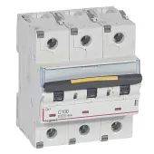 Автоматический выключатель Legrand DX3, 3 полюса, 100A, тип C, 16kA