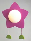 Donolux BABY настенный светильник, звездочка, матовое стекло, шир 36,5, выс 49см, 1хЕ14 40W, арматур