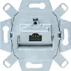 Розетка компьютерная одиночная Jung LS UTP RJ45 Cat.6, edelstahl (фото 2)