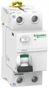 Устройство защитного отключения (УЗО) Schneider Electric Acti9 iID, 2 полюса, 25A, 30 mA, тип A, электро-механическое, ширина 2 DIN-модуля