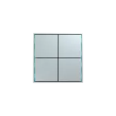 Сенсорный кнопочный модуль KNX, 4/8 группы, голубой. Серия устройств: DKNX